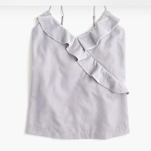 J.crew velvet going-out top, sz 4 NWT